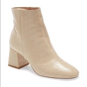 *2 Different Sizes* Ted Baker Nude Croc Boot